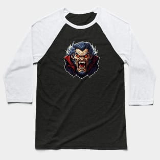 Angry Vampire Baseball T-Shirt